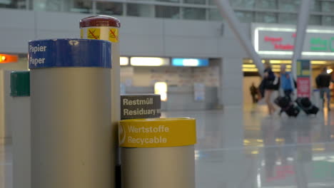 containers for separate waste collection