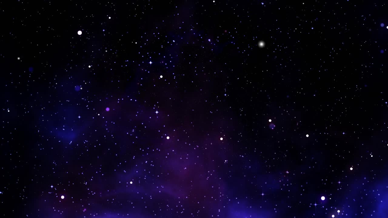 Universe filled with stars, nebula and galaxy ultra HD