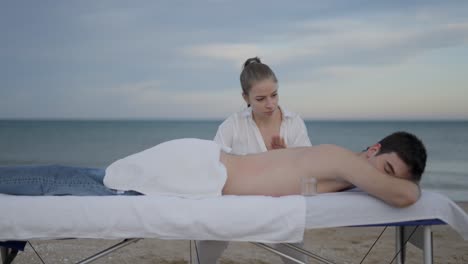 beach massage