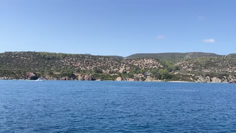 bahía del mar mediterráneo laguna agua azul azul