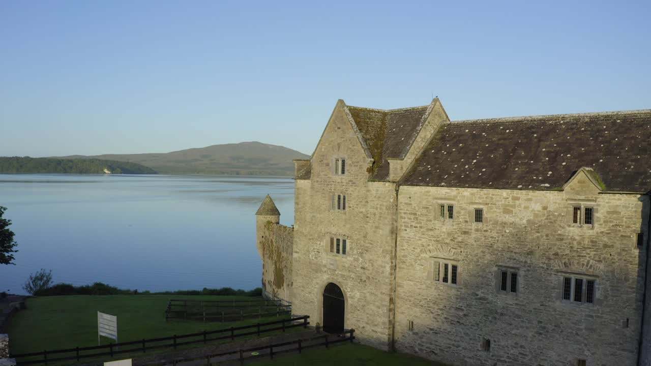 Castello di Parke, Dromahair, Leitrim, Irlanda, giugno 2021.