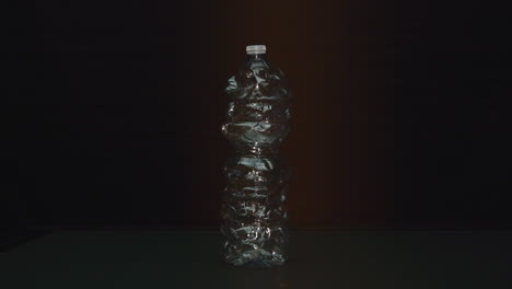 botella de plástico se aplasta sola, prores de manzana