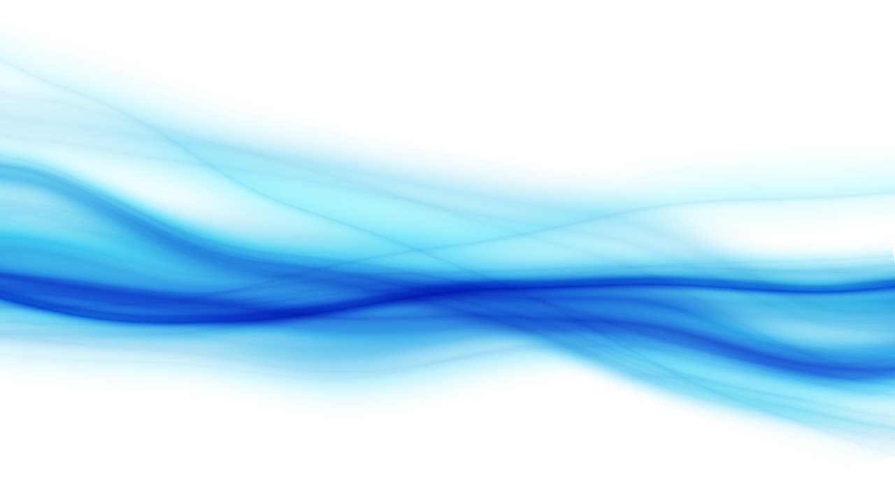 추상적인 파란 선 루프