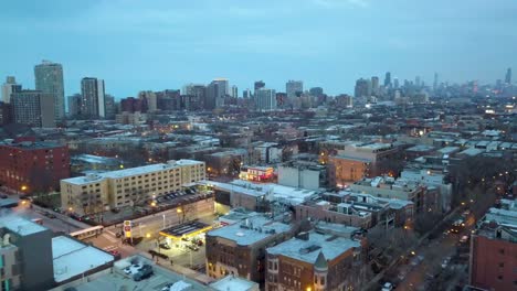 4k cinematic aerial footage chicago, illinois, usa