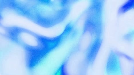 animación de formas viscosas orgánicas de color turquesa, lila y azul que se mueven rápidamente