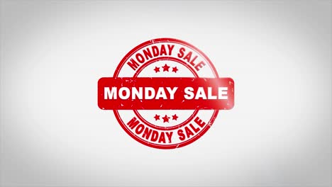 Monday Sale Stamp