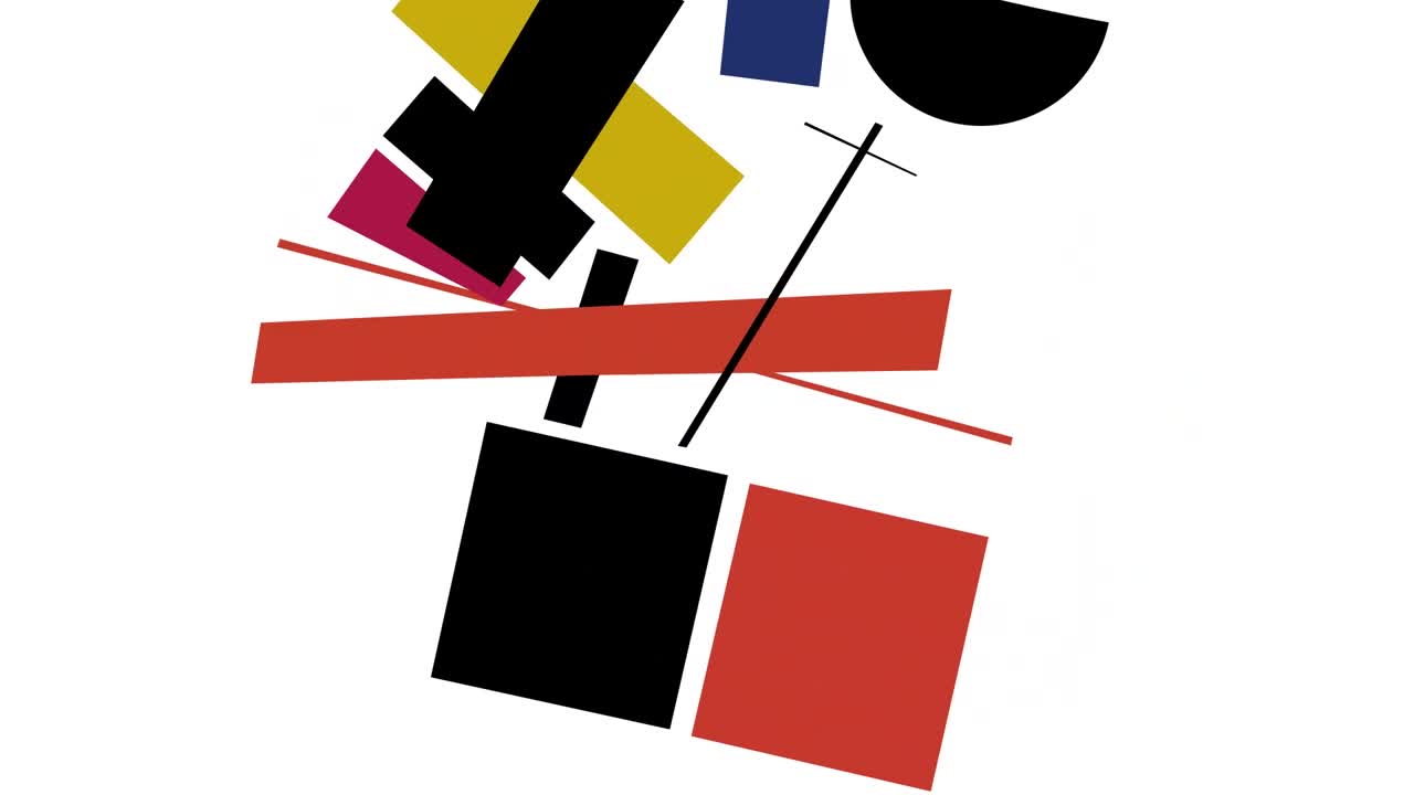 composición geométrica abstracta