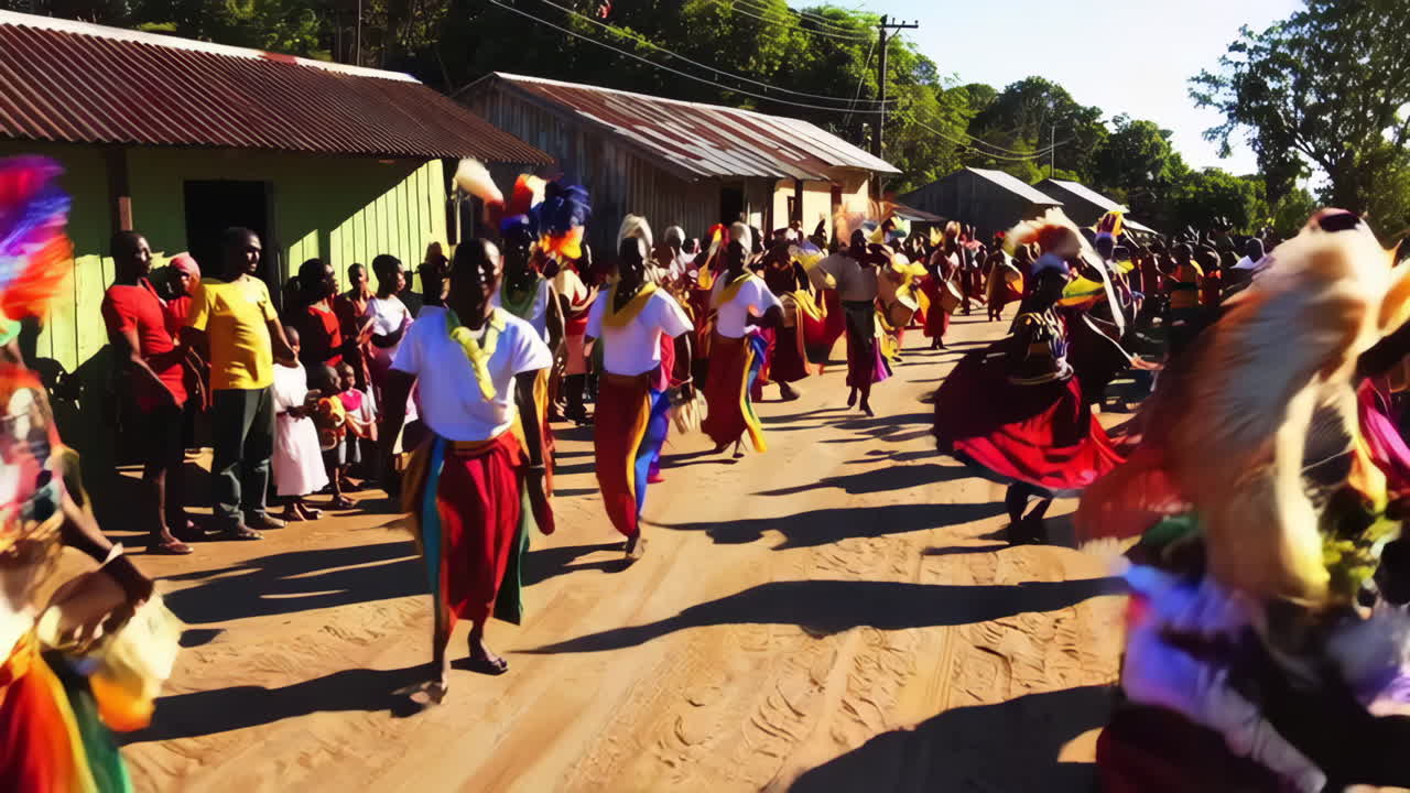African Village Festival Celebration