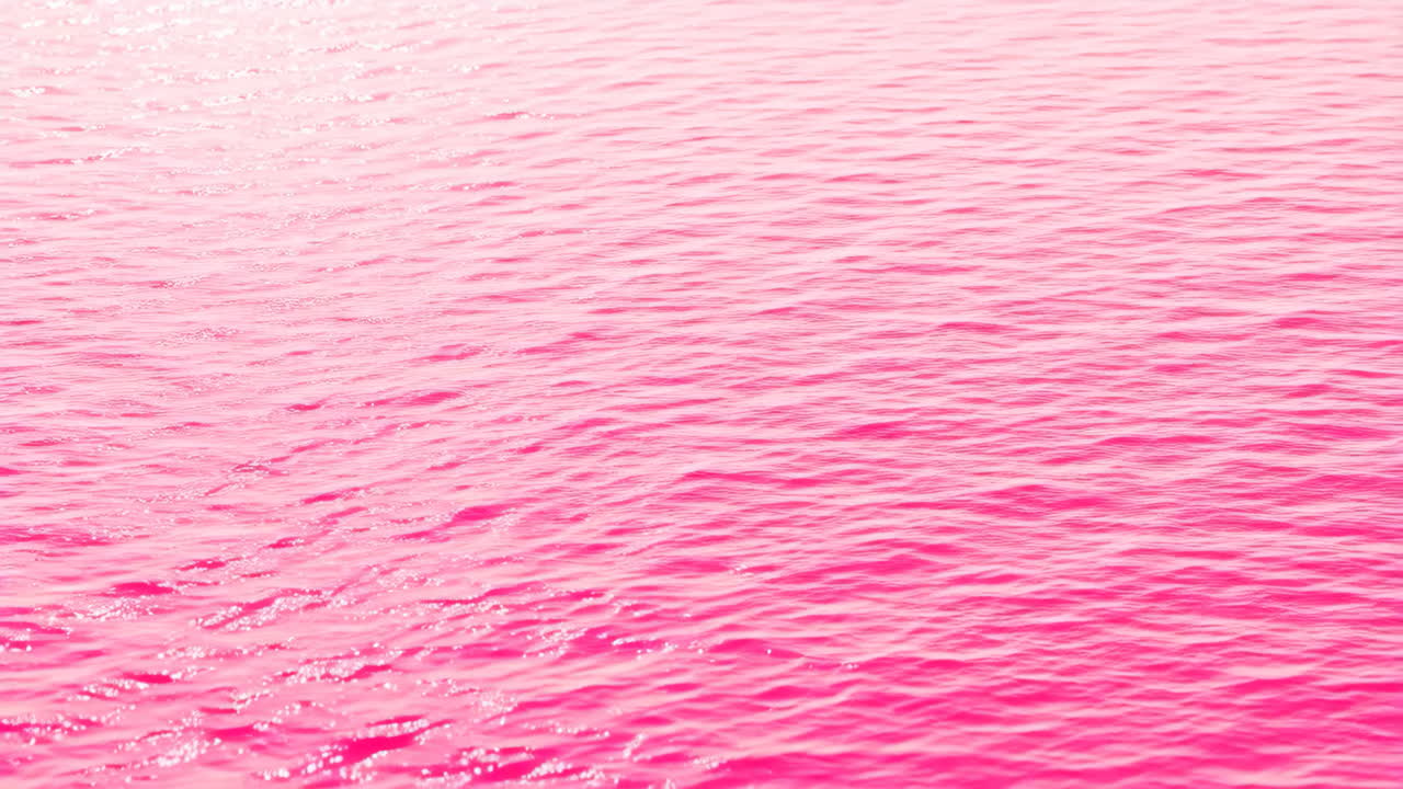 Pink Water Surface with Ripples