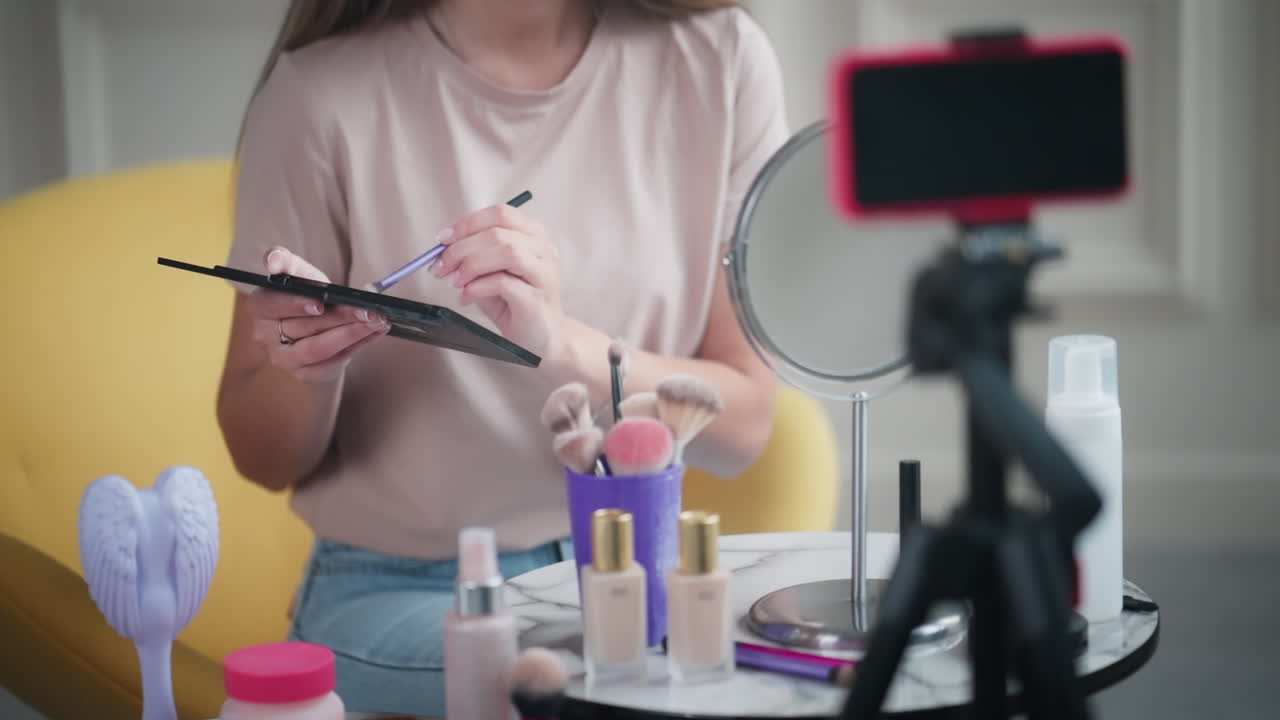 tutorial de maquillaje por un vlogger de belleza