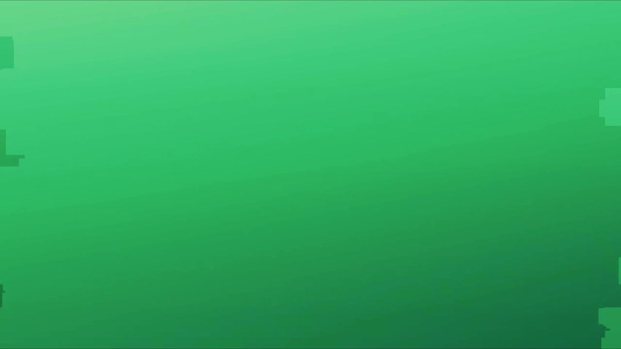 Fond vert abstrait avec effet de glitch numérique.
