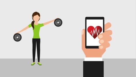 personas con un estilo de vida saludable