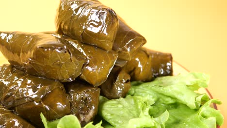 stuffed grape leaves (dolma) - a delicious mediterranean dish