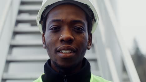 construction worker portrait