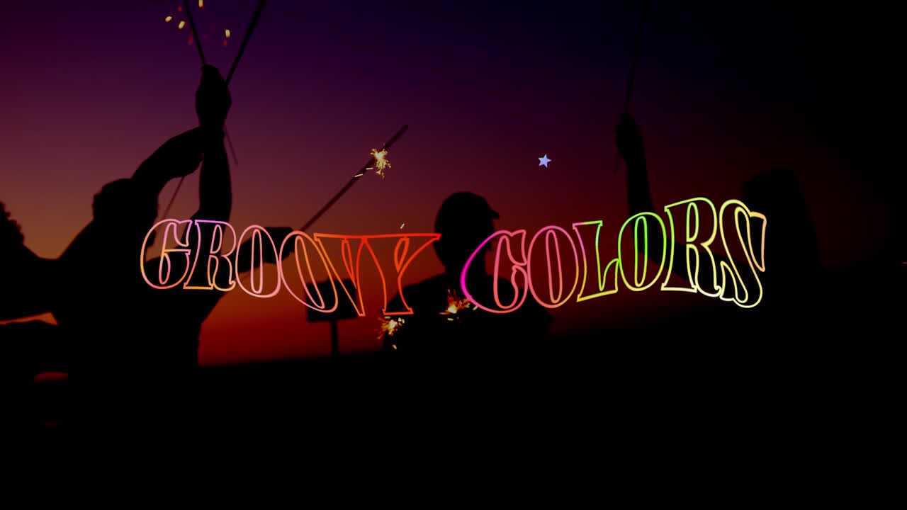 Psychedelic Wave and Groovy Colors