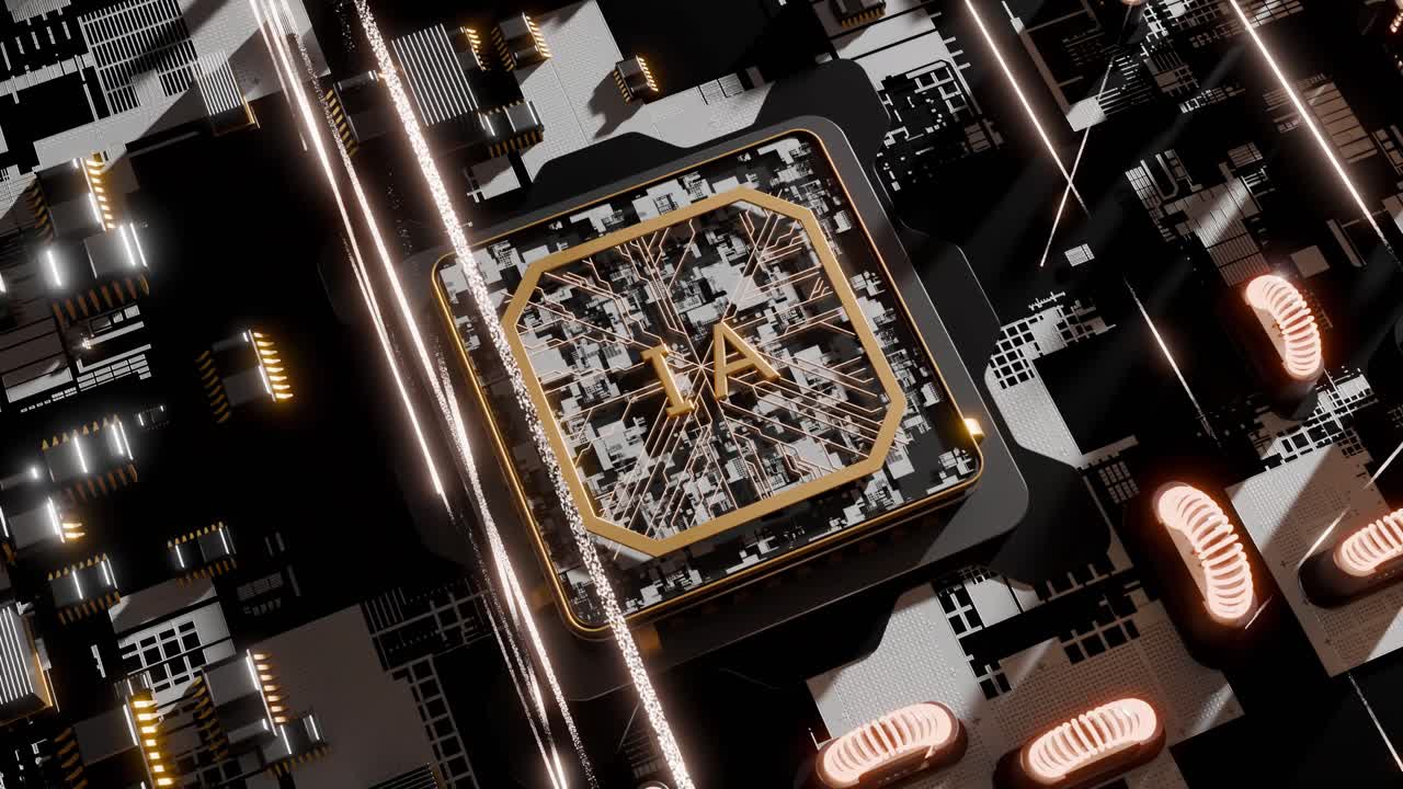 AI Processor on Circuit Board