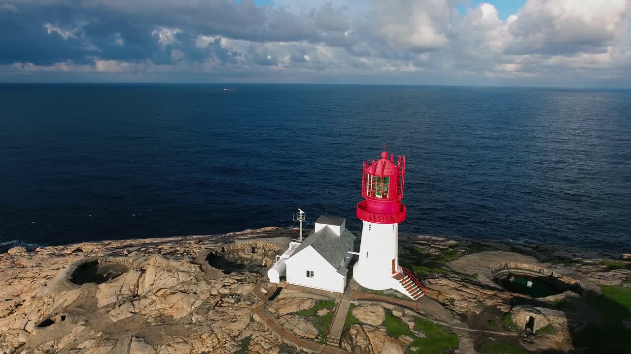 el faro de lindesnes fyr, noruega