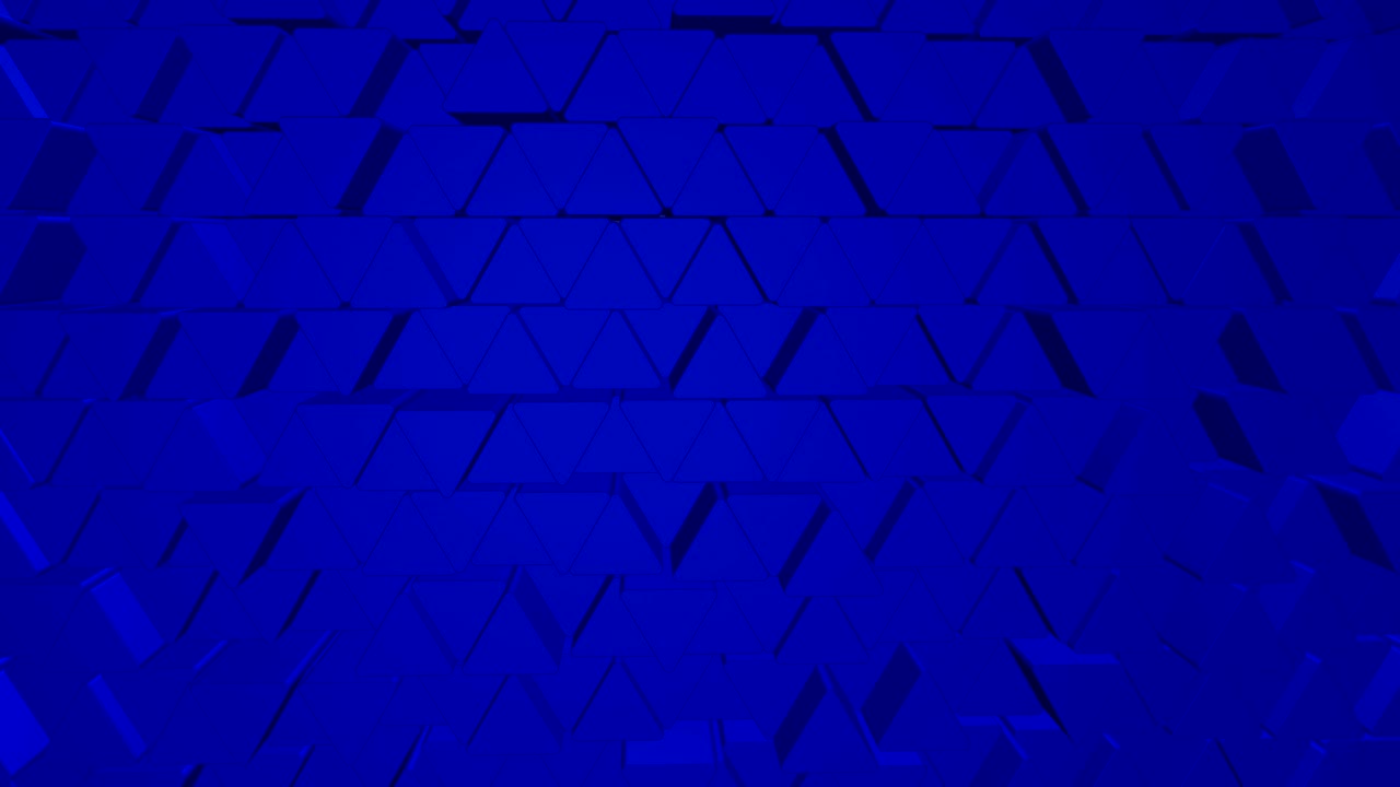 fondo de movimiento de triángulo 3d abstracto.