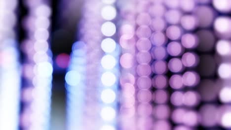 abstract circle bokeh light pattern shining colorful moving, christmas and happy new year festive concept background 4k footage