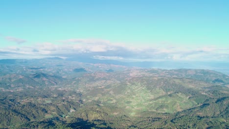 vista aérea 360 del bosque hondureño
