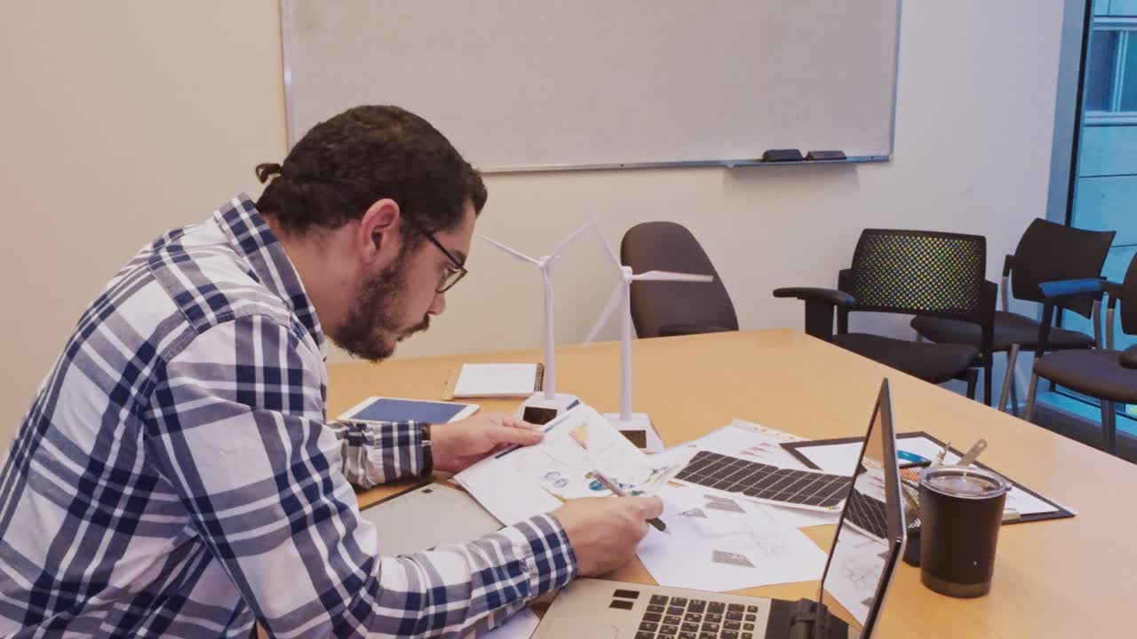 Creative Designer Sketching on a Digital Graphics Tablet