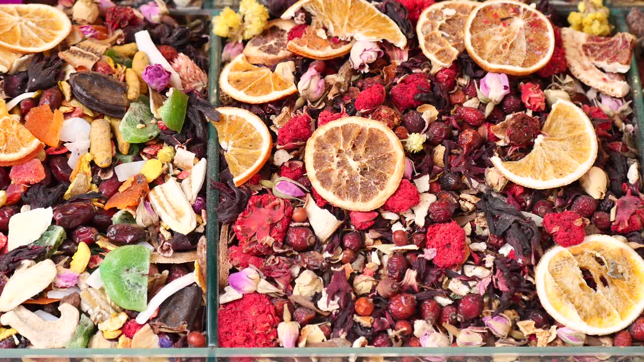 Dried Fruit and Herbal Tea Ingredients