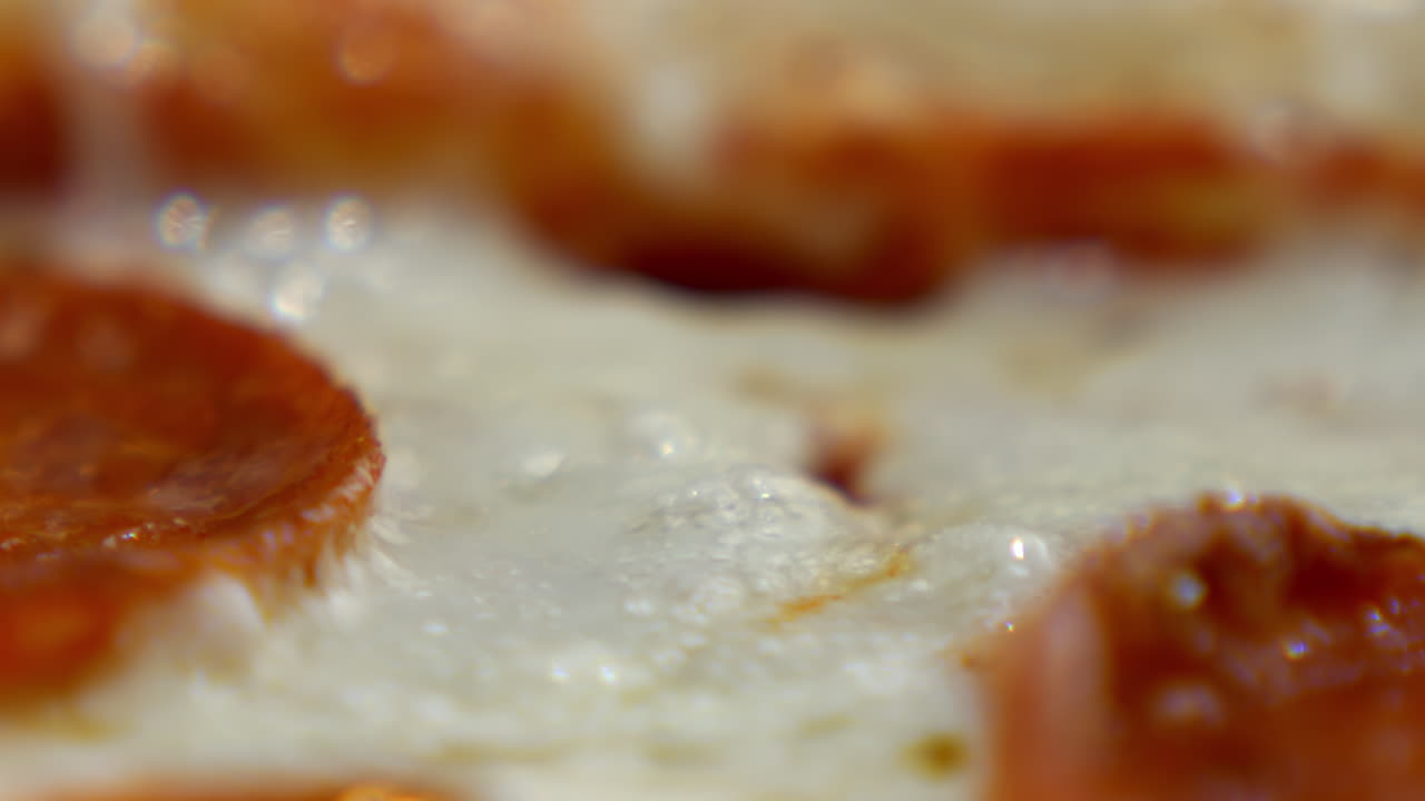 Close-up of Pepperoni Pizza