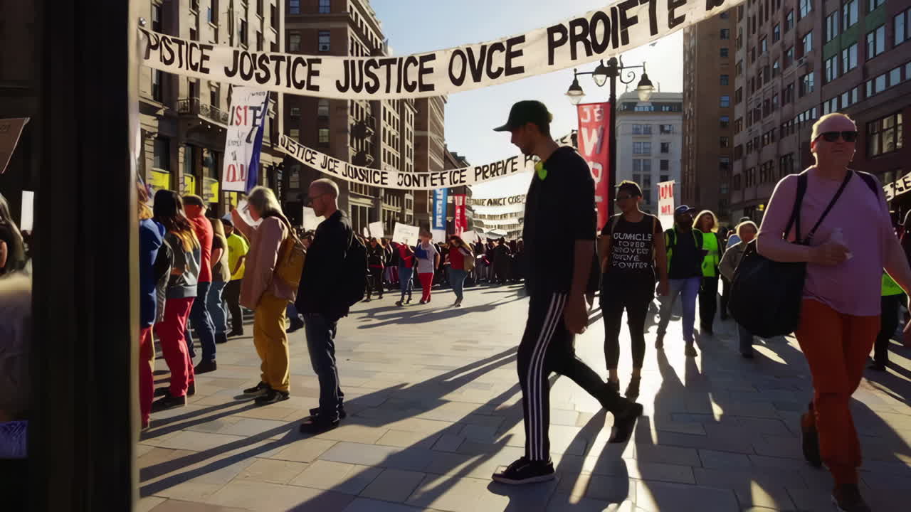 Protest March for Social Justice