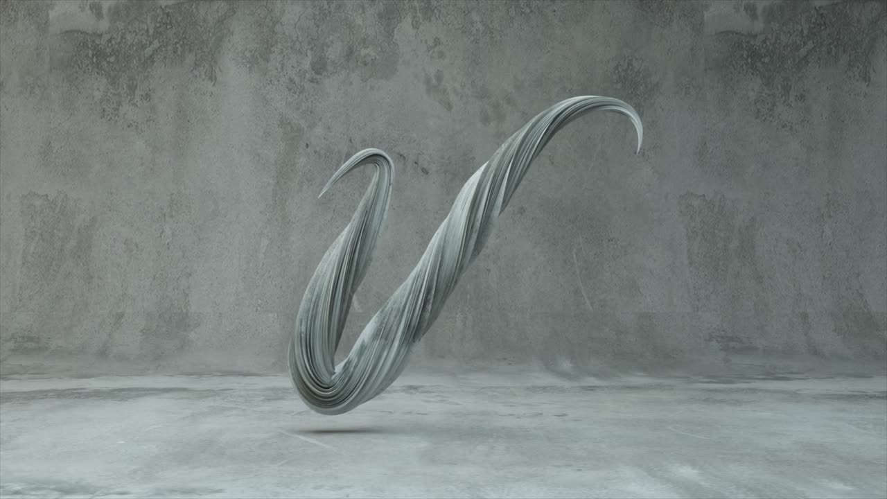 diseño abstracto de la letra v