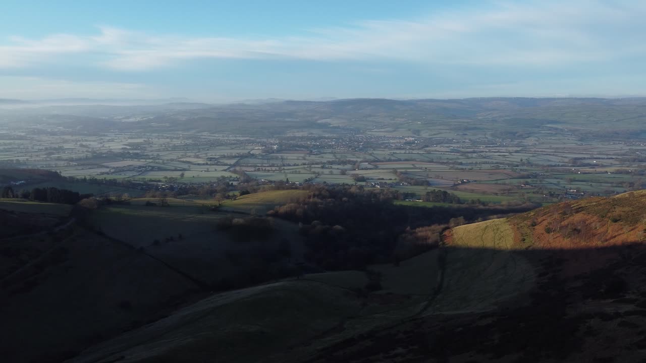 광대 한 천상의 농지 시골 농촌