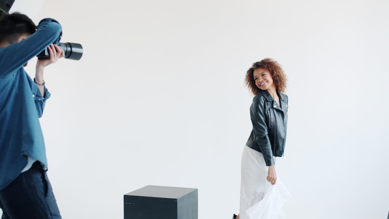 패션 사진 세션