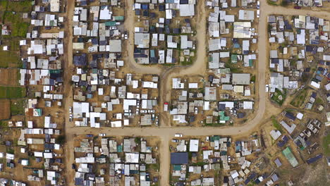 Imágenes-De-Drones-De-4k-De-Un-Municipio-En-Sudáfrica