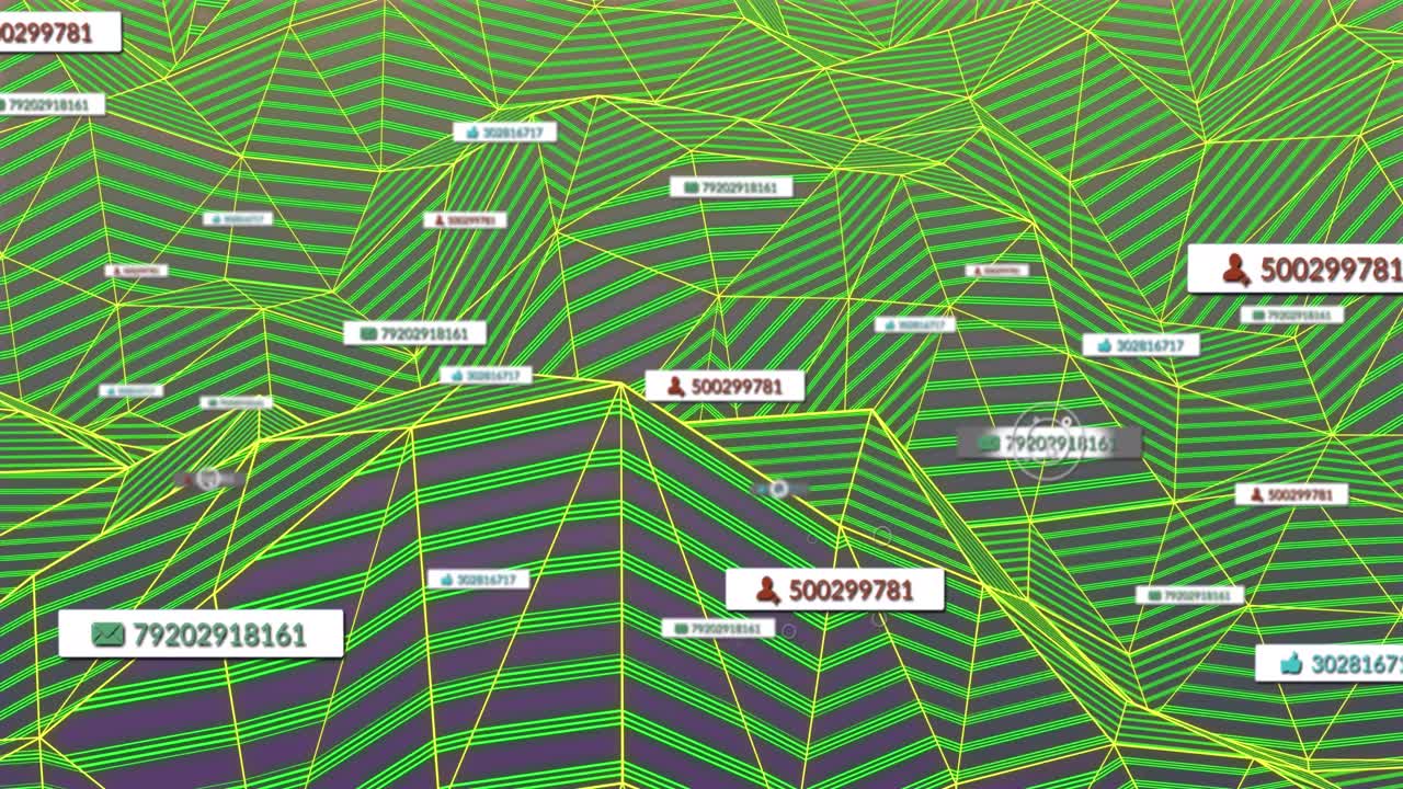 미디어 아이콘 위로 움직이는 모양의 애니메이션