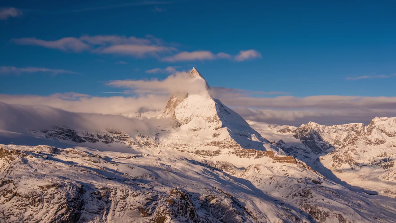 Eine der Zeitraffer-Serien, die ich vom Matterhorn während unserer Schweizreise erstellt habe.