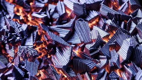 metallic geometric texture