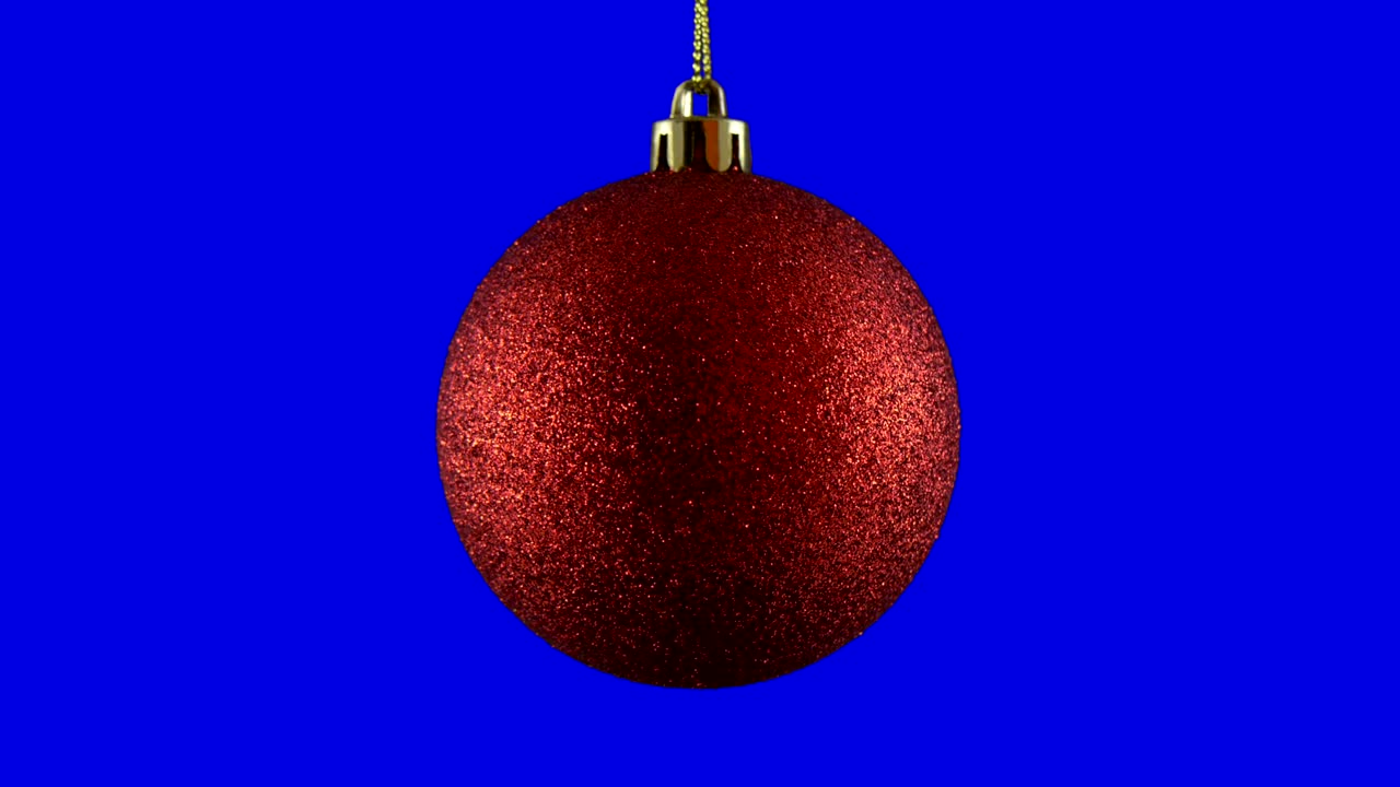 크리스마스 볼 고립 루프