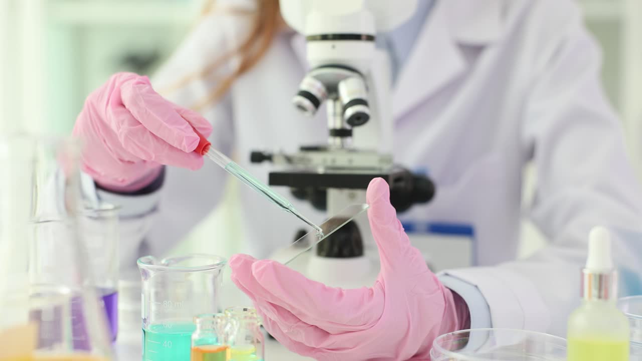 Scientific Research in a Laboratory