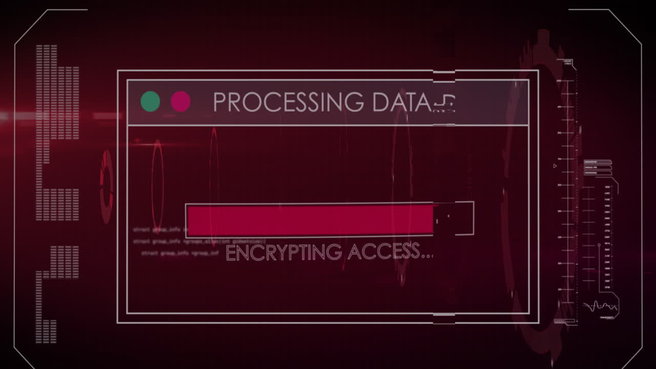 스 ⁇  스캐닝을 통한 데이터 처리 애니메이션