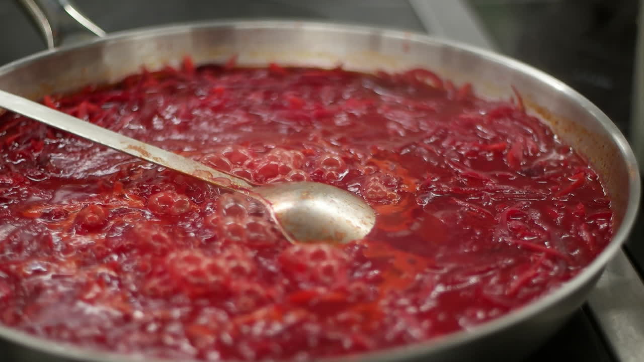 Cooking Beetroot Soup