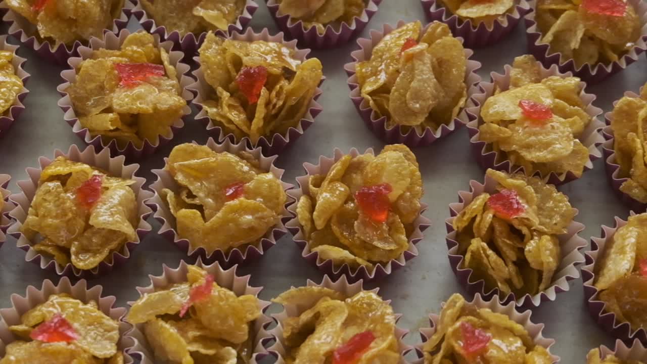 postre de copos de maíz