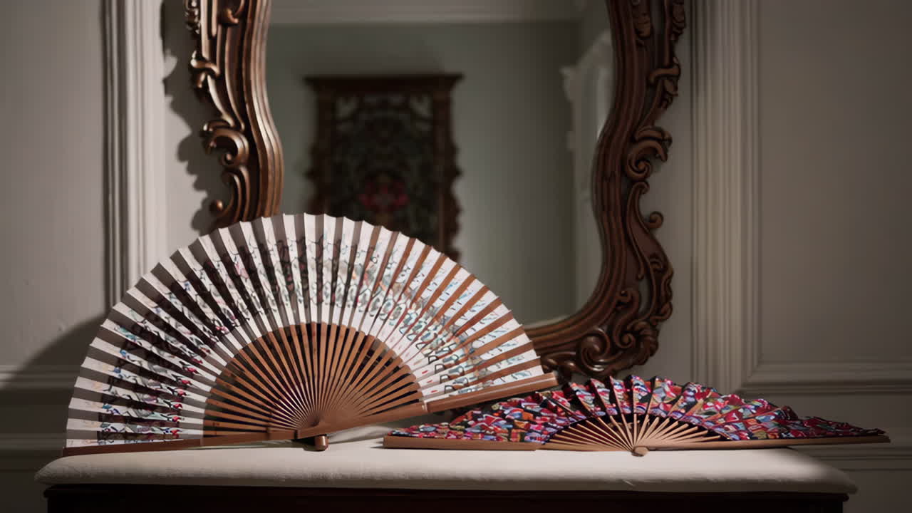 Ornate Decorative Fans