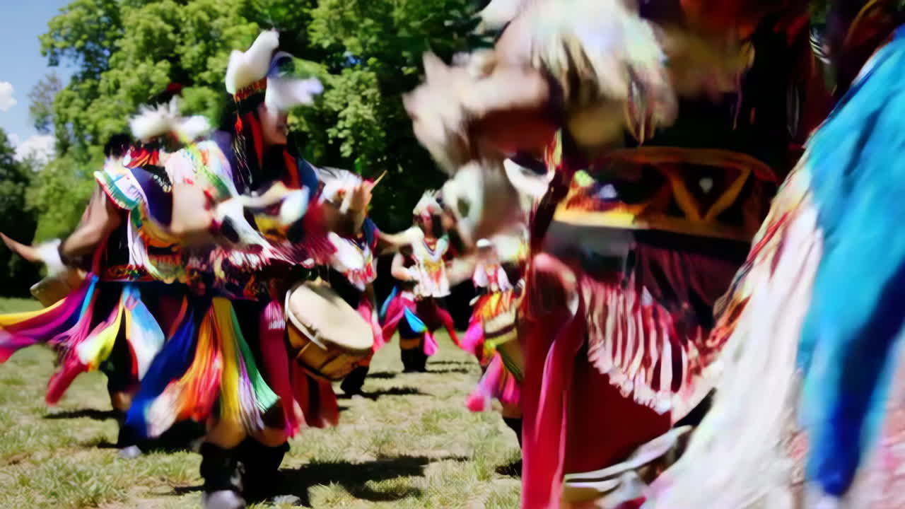 Native American Tribal Dance Performance