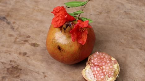 Granatapfel-Frucht