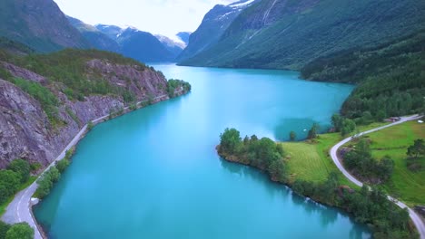 lovatnet-lake-Beautiful-Nature-Norway.