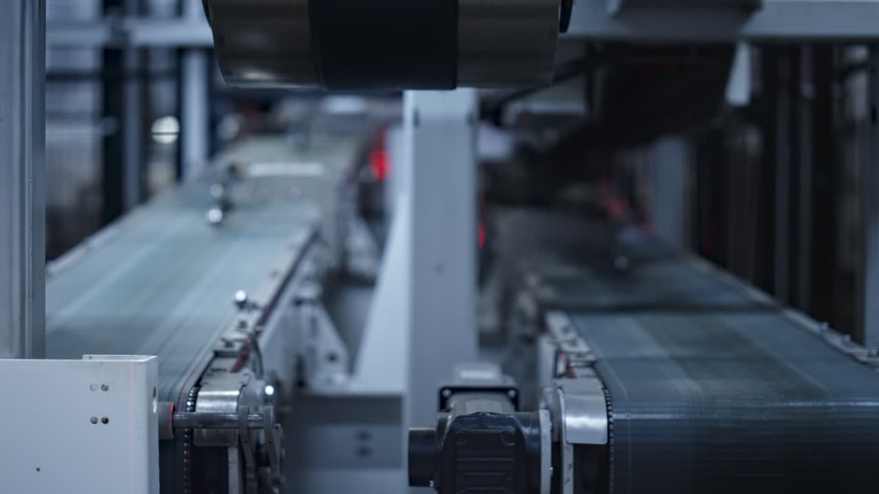 Car tyre production conveyor line with rotating rubber tape machine at factory