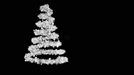 diseño abstracto de árbol de navidad