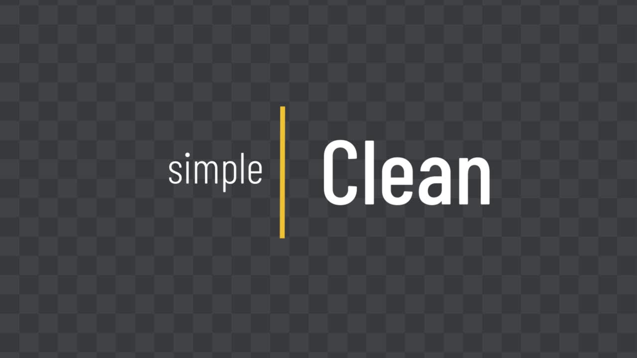 Simple Minimal Title 11 Adobe After Effects 2023 Resolution 3840×2160