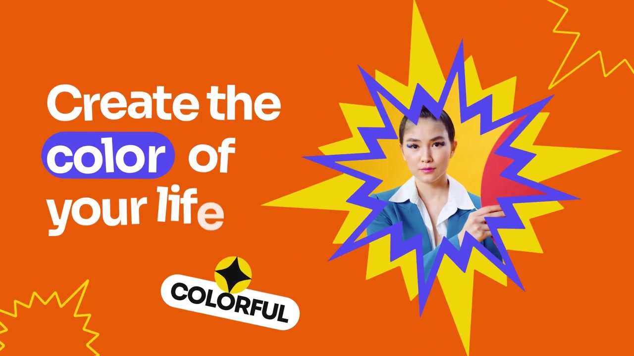 Intro Colorata con Forme Creative