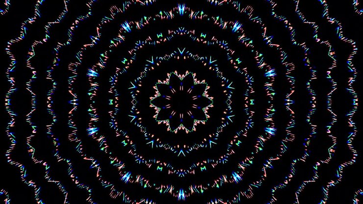 shine brightly that regulate subtle movements with colorfull stripes on a red background