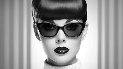 gafas de sol vintage frescas hechas con ai